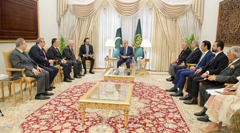 Attorney General of Pakistan Malik Mansoor Usman Awan in a meeting with Turkish Delegation and PM Shehbaz Sharif